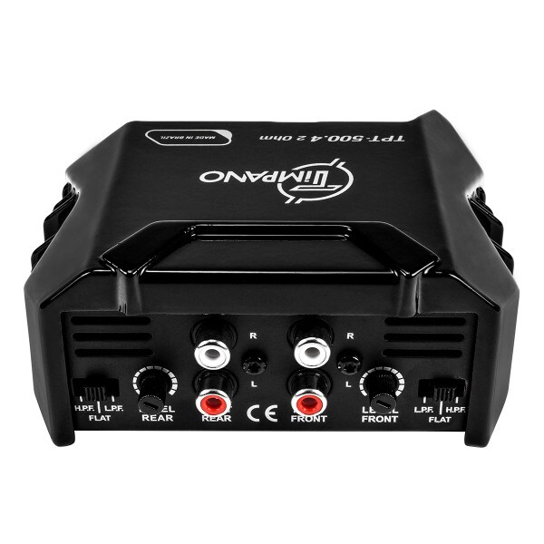 Main product image for Timpano Audio TPT-500.4 2 Ohm 400 Watt 4 Channel Car Audio Amplifier294-4108
